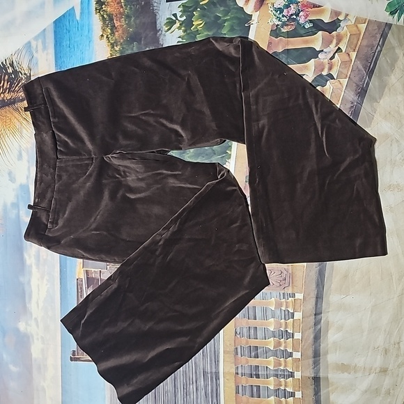 Loft Julie Chocolate Brown Pants Flare Leg‎ Trousers Size 2 NWT - Picture 1 of 7